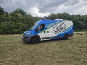 Mobile gaming van for school events with supervised gaming in London and Hertfordshire